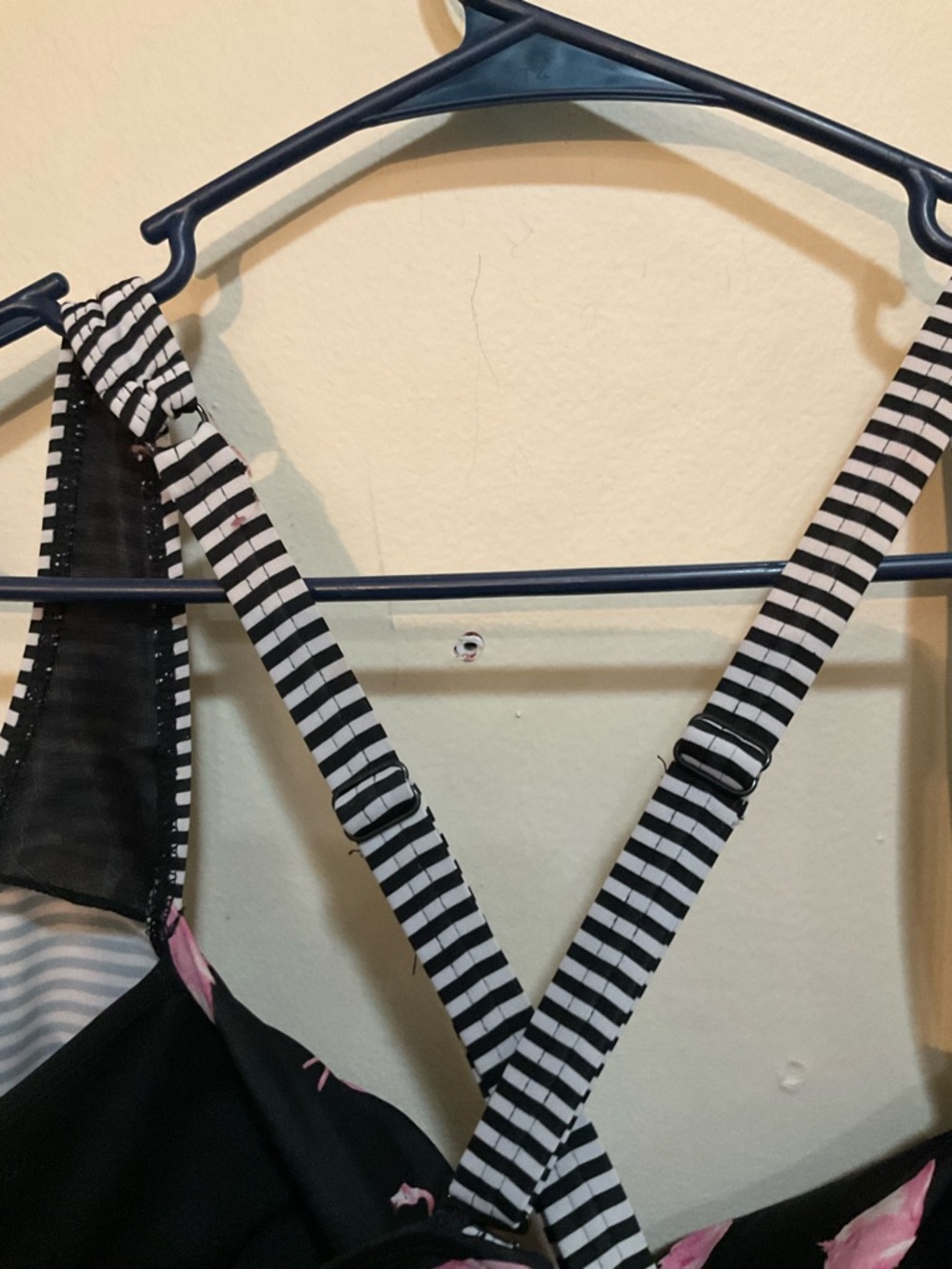 Torrid Pink Flamingo Print Tankini Swim Top - Picture 6 of 7